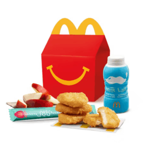 4-Chicken McNuggets Happy Meal