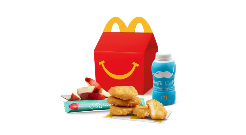 4-Chicken McNuggets Happy Meal