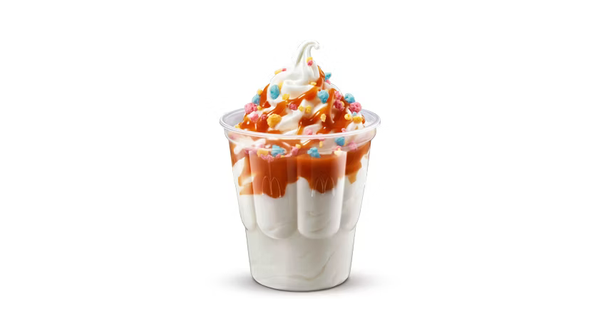 Celly Sundae with Hot Caramel Sauce