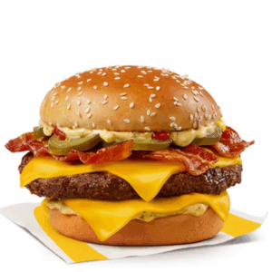 Cheesy Jalapeno & Bacon Quarter Pounder