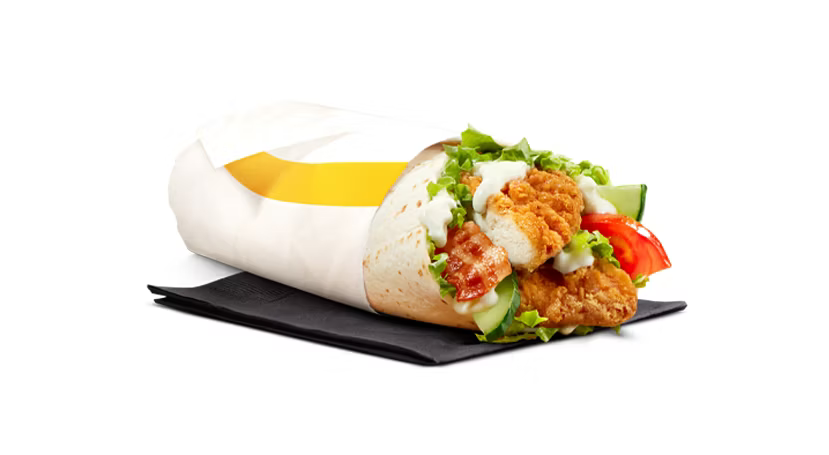 Chicken & Bacon McWrap - Crispy