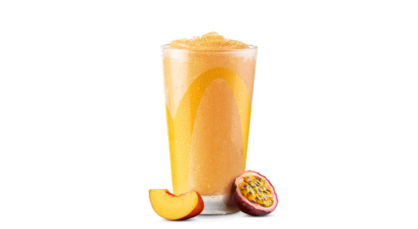 Peach Passion Fruit Real Fruit Smoothie