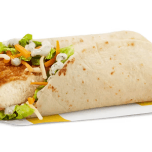 Ranch Chicken Snack Wrap with Crispy Chicken