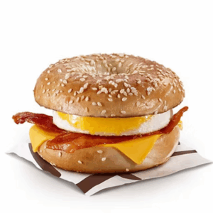 Sesame Bacon & Egg Bagel