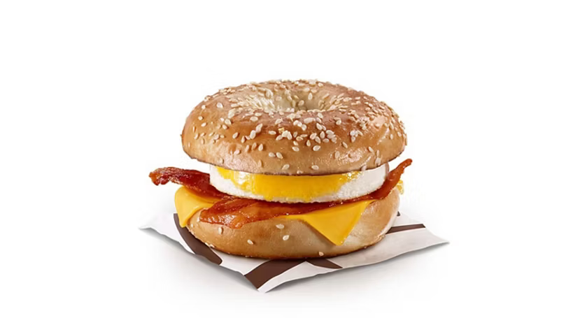Sesame Bacon & Egg Bagel