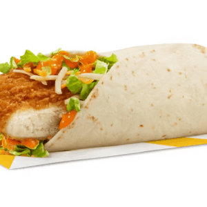 Spicy Buffalo Chicken Snack Wrap with Crispy Chicken