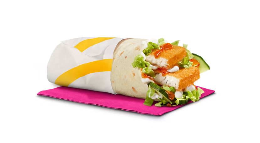 Sweet Chili Fish McWrap